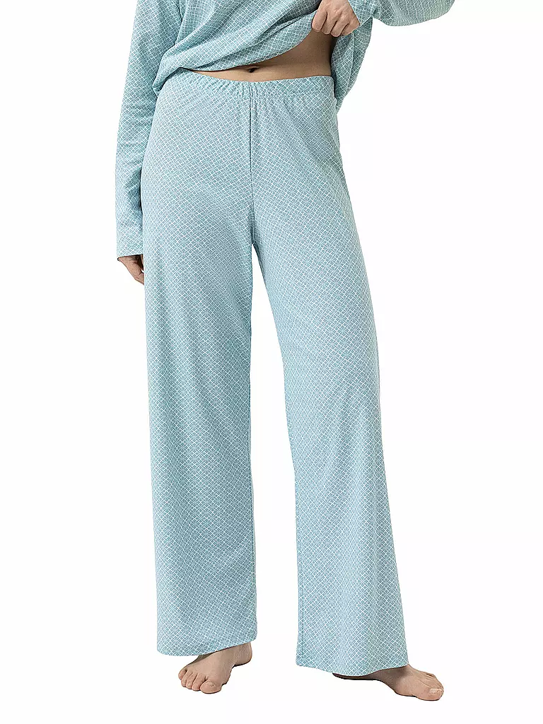MEY | Pantaloni da pigiama | Blu chiaro