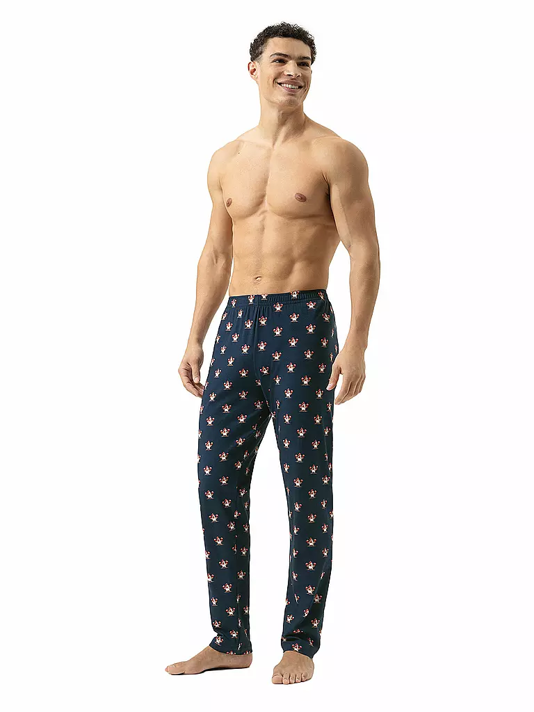 MEY | Pantaloni da pigiama | Blu scuro