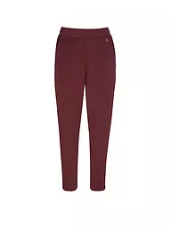 MEY | Pantaloni loungewear 7/8 PURE SOFTNESS boysenberry | Rosso scuro