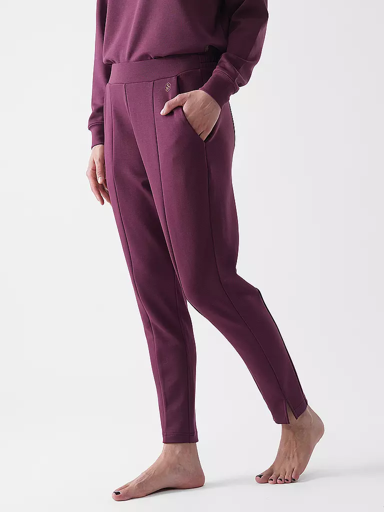 MEY | Pantaloni loungewear 7/8 PURE SOFTNESS boysenberry | 