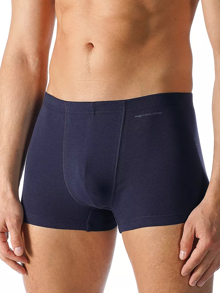 MEY | Pants CASUAL COTTON blu yacht | Blu