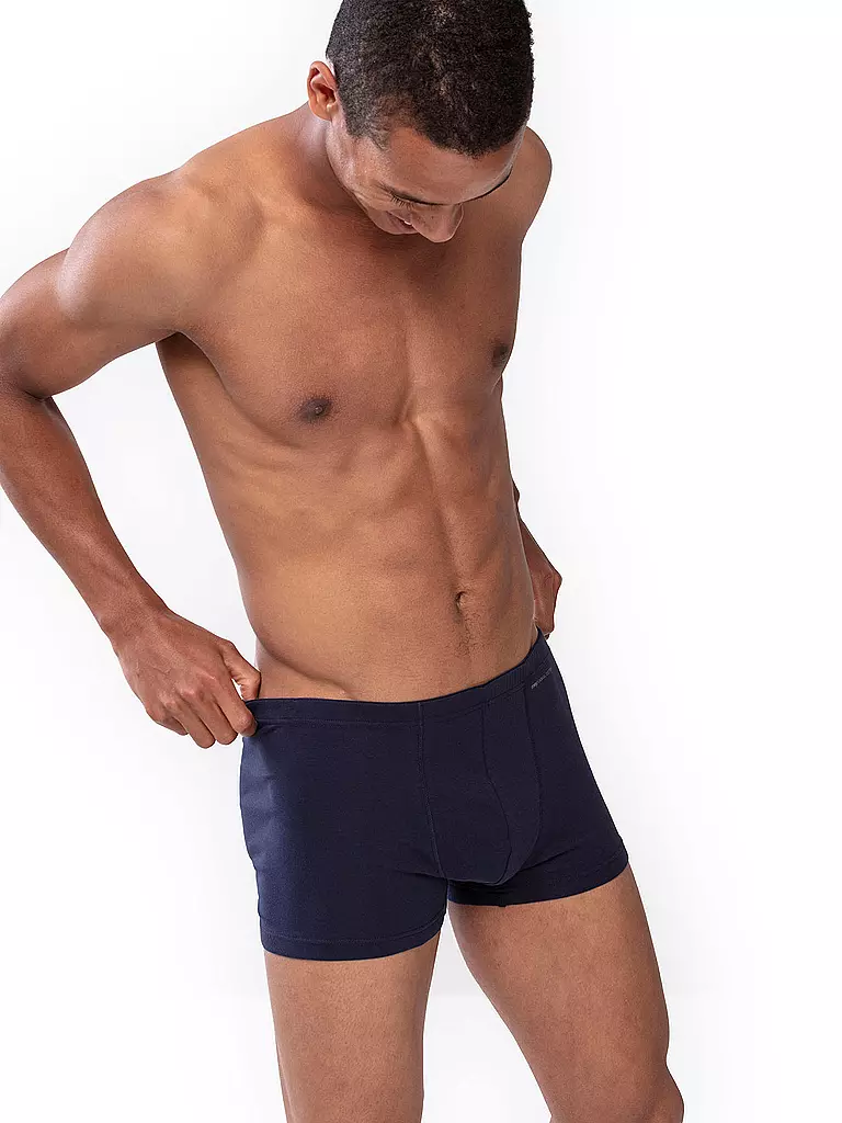 MEY | Pants CASUAL COTTON blu yacht | Blu