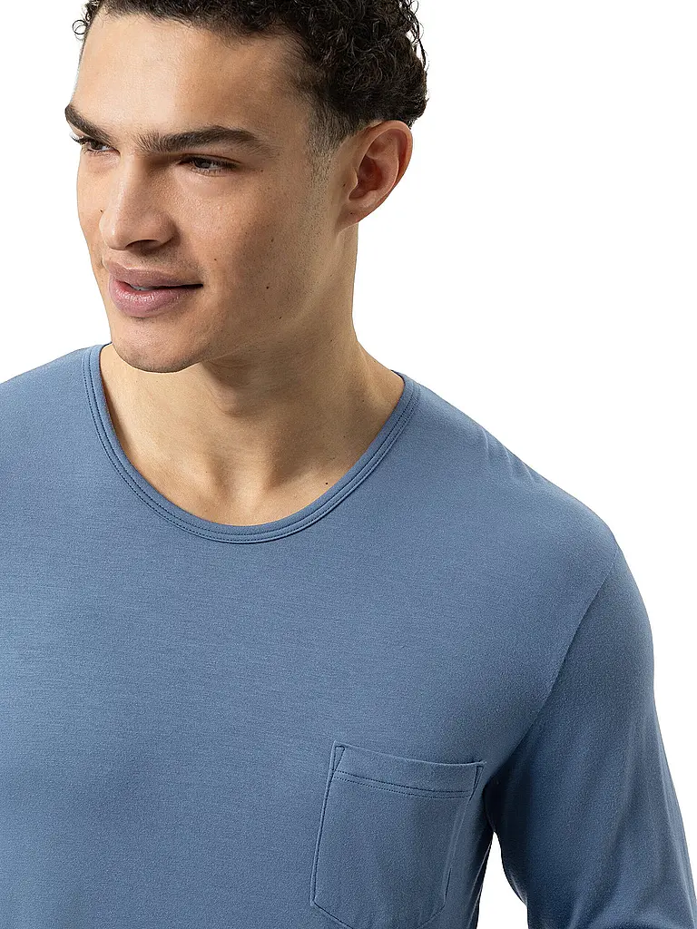MEY | Pigiama Maglietta a maniche lunghe JEFFERSON galactic blue | 
