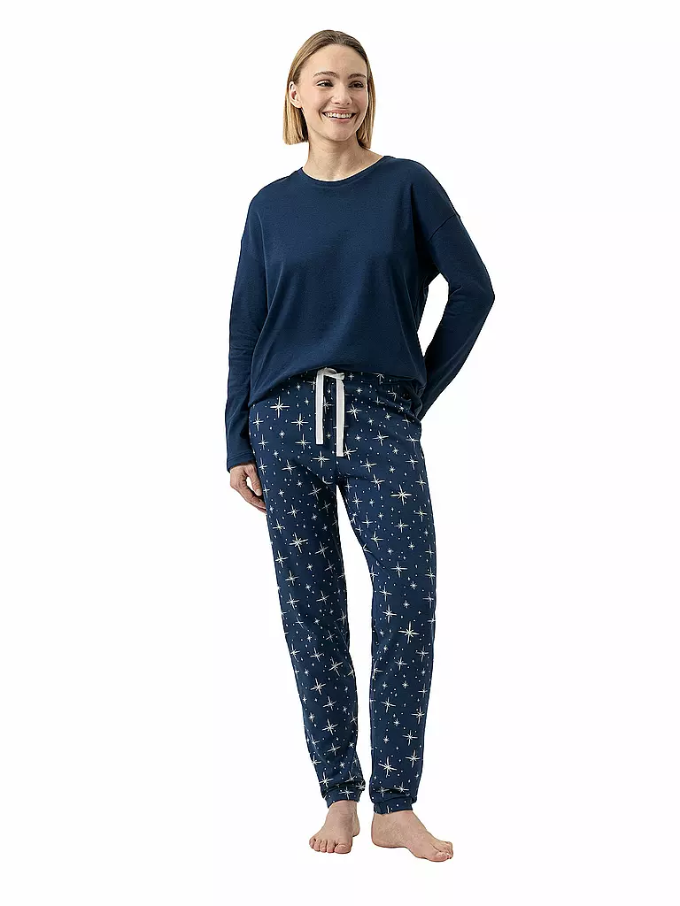 MEY | Pigiama POLAR SKY | Blu scuro