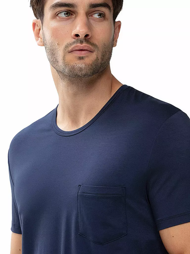 MEY | Pigiama T-Shirt JEFFERSON yacht blue | Blu scuro