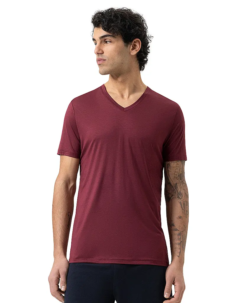 MEY | Pigiama T-Shirt SELECTION imperial red | Rosso scuro