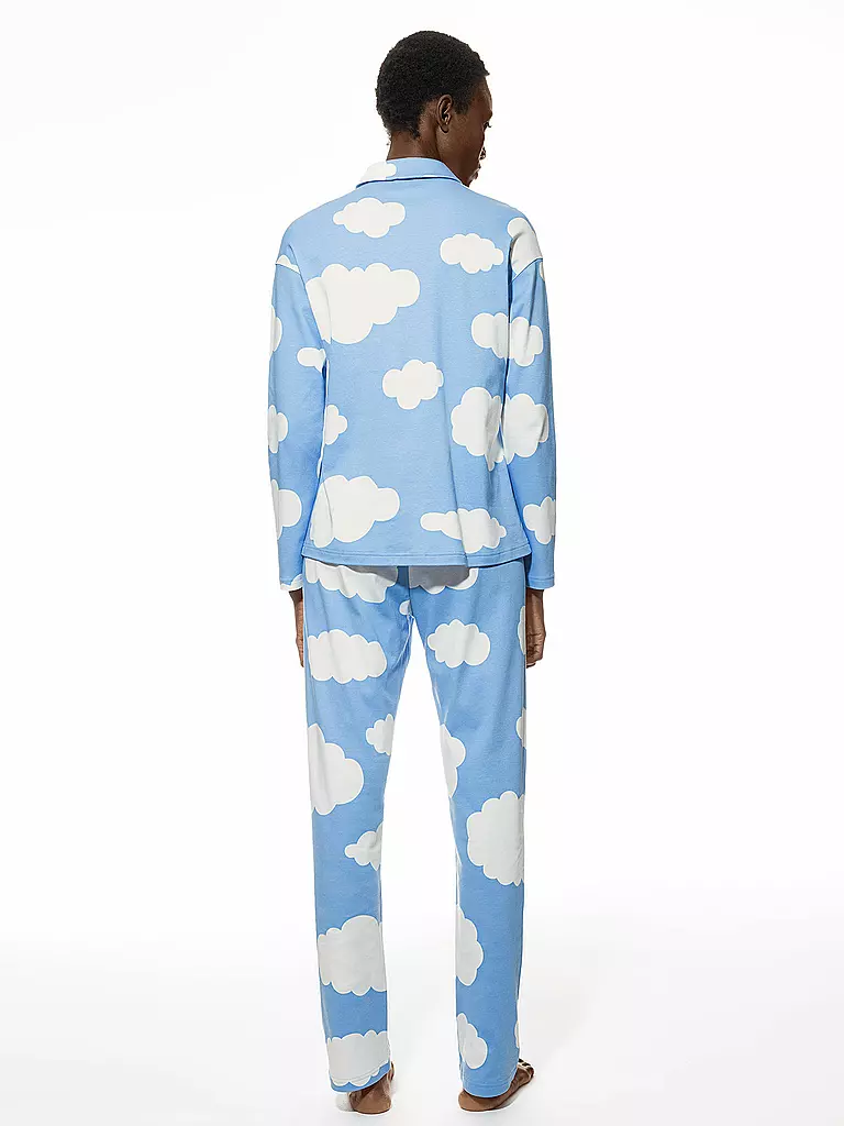 MEY | Pyjama CLOUDS | Blu chiaro