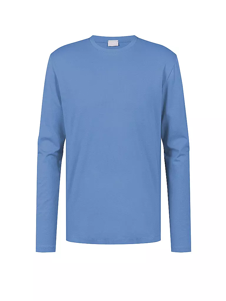 MEY | Pyjama Langarmshirt RELAX recent blue | Blu
