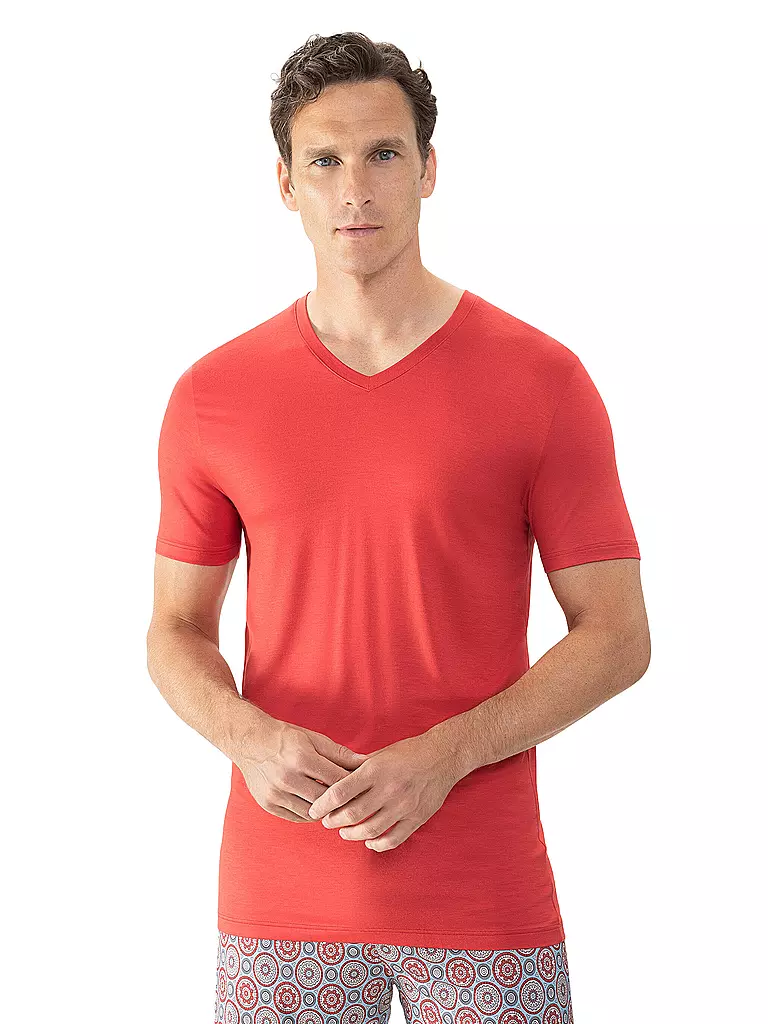 MEY | Pyjama T-Shirt SELECTION strong red | Rosso