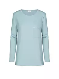 MEY | Pyjamashirt CLASSY NIGHTS waterscape | Blu chiaro