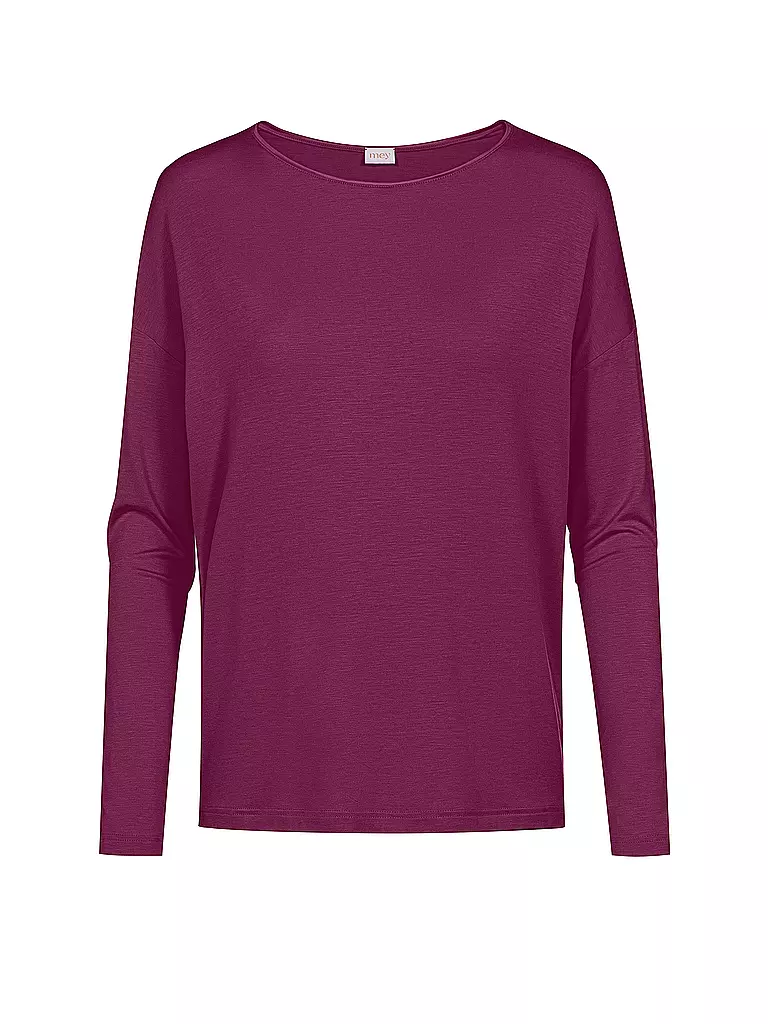 MEY | Pyjamashirt PURE CHIC barbados cherry | Bacca