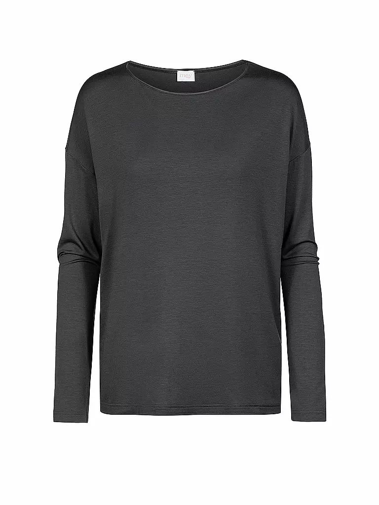 MEY | Pyjamashirt PURE CHIC thunder grey | Grigio