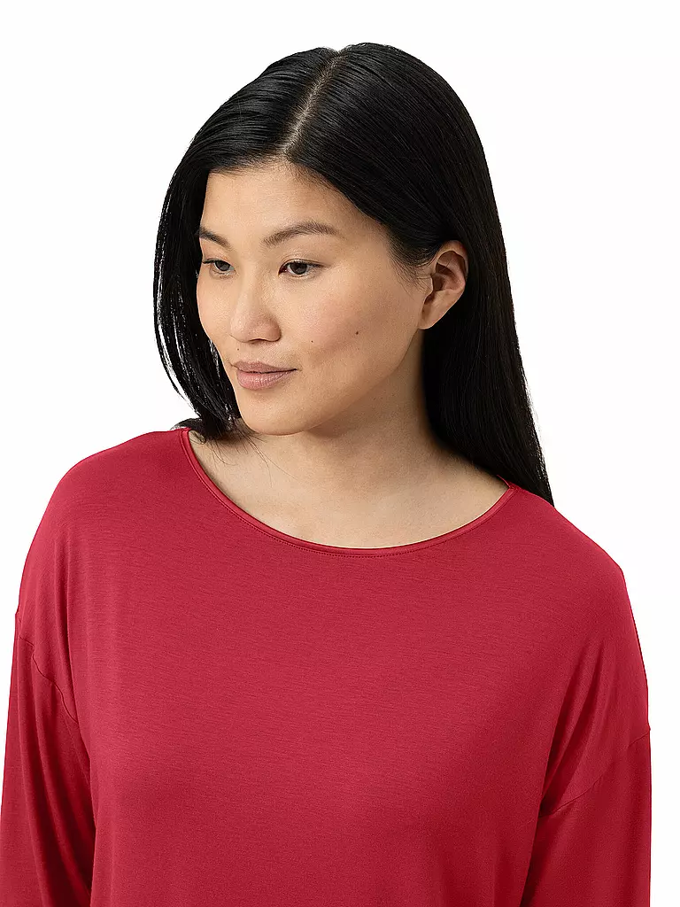 MEY | Pyjamashirt PURE CHIC | Rosso