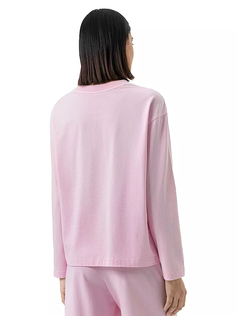 MEY | Pyjamashirt SOLID LOVE rosa tenue | 