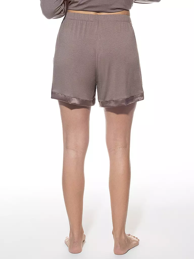 MEY | Pyjamashorts PURE CHIC milk n Coffee | 