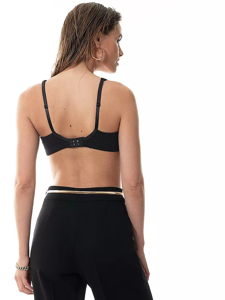 MEY | Reggiseno a triangolo ORGANIC COTTON nero | Nero