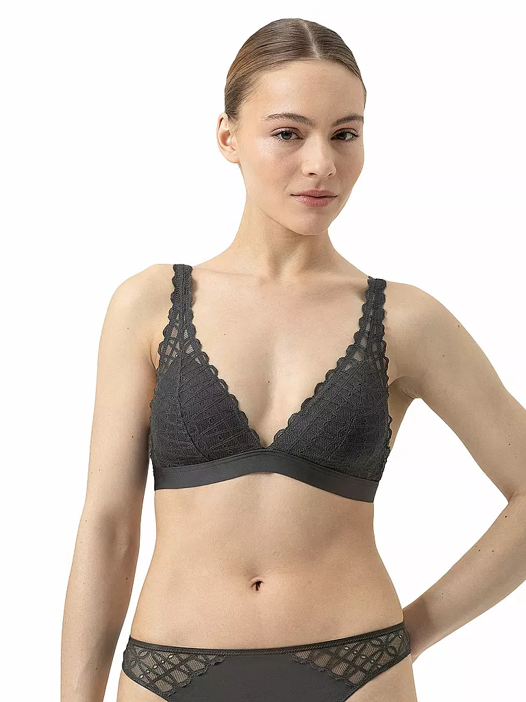 MEY | Reggiseno senza ferretto POETRY TEMPTATION grigio tuono | Grigio