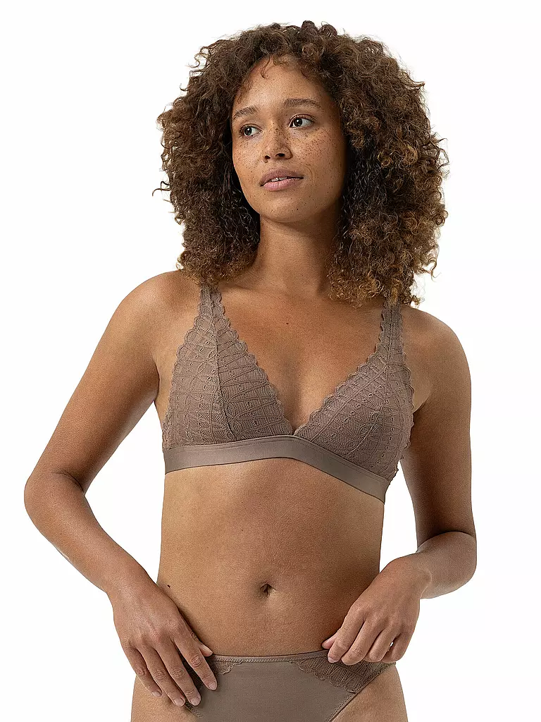 MEY | Reggiseno senza ferretto POETRY TEMPTATION milk n coffee | Marrone chiaro