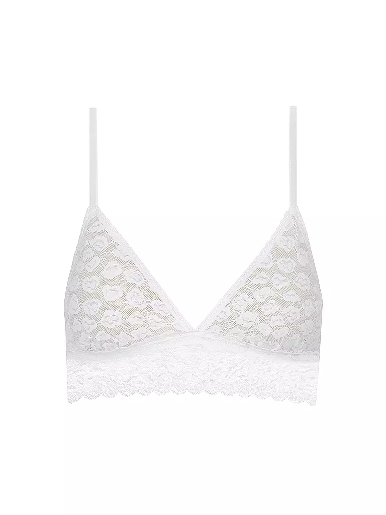MEY | Reggiseno senza ferretto SAVAGE LACE bianco | Bianco