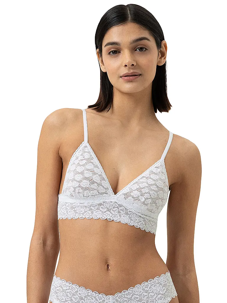 MEY | Reggiseno senza ferretto SAVAGE LACE bianco | Bianco