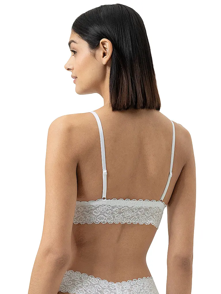 MEY | Reggiseno senza ferretto SAVAGE LACE bianco | 