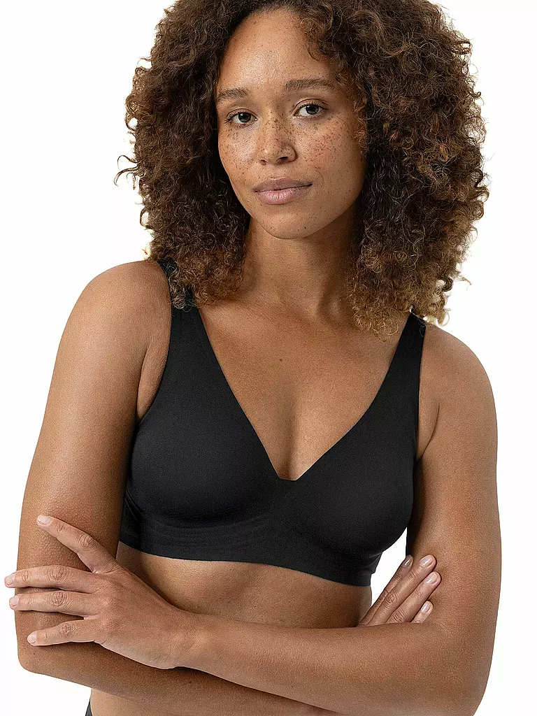 MEY | Reggiseno senza ferretto SIMPLY BETTER INVISIVLE nero | 