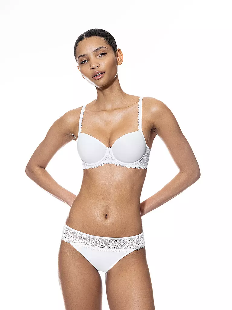 MEY | Reggiseno spacer mezza coppa Amorous bianco | Bianco