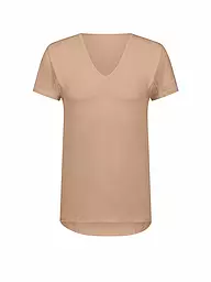 MEY | Shirt DRY COTTON BREEZE | Cammello