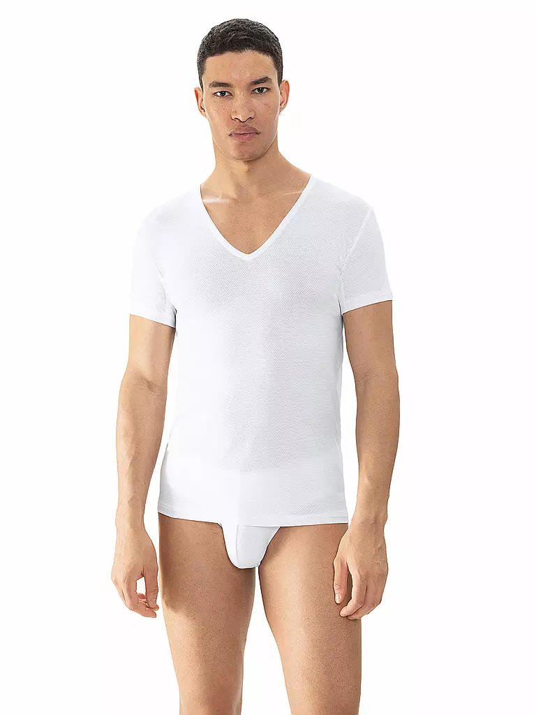 MEY | Shirt DRY COTTON BREEZE | Bianco