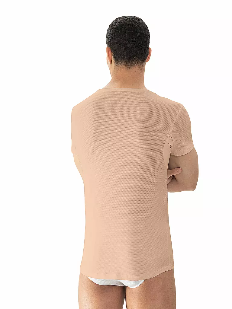 MEY | Shirt DRY COTTON BREEZE | Cammello