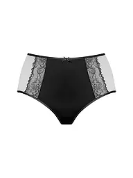 MEY | Slip a vita alta FABULOUS color crema abbronzato | Nero