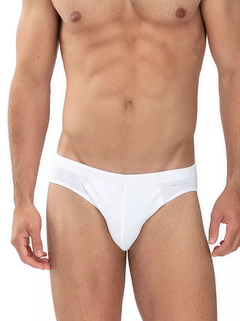 MEY | Slip CASUAL COTTON bianco | Bianco