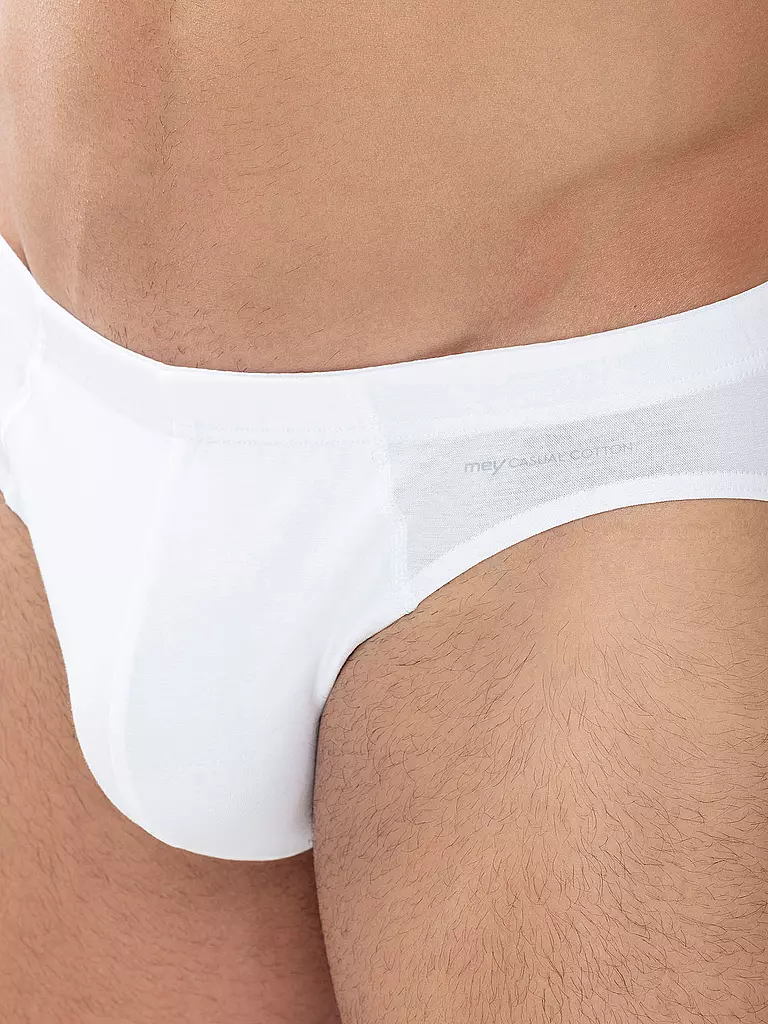 MEY | Slip CASUAL COTTON bianco | 