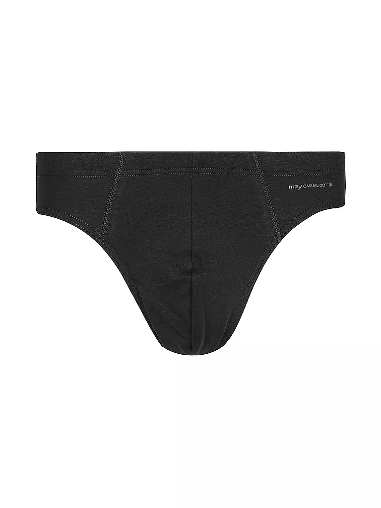 MEY | Slip CASUAL COTTON nero | Nero