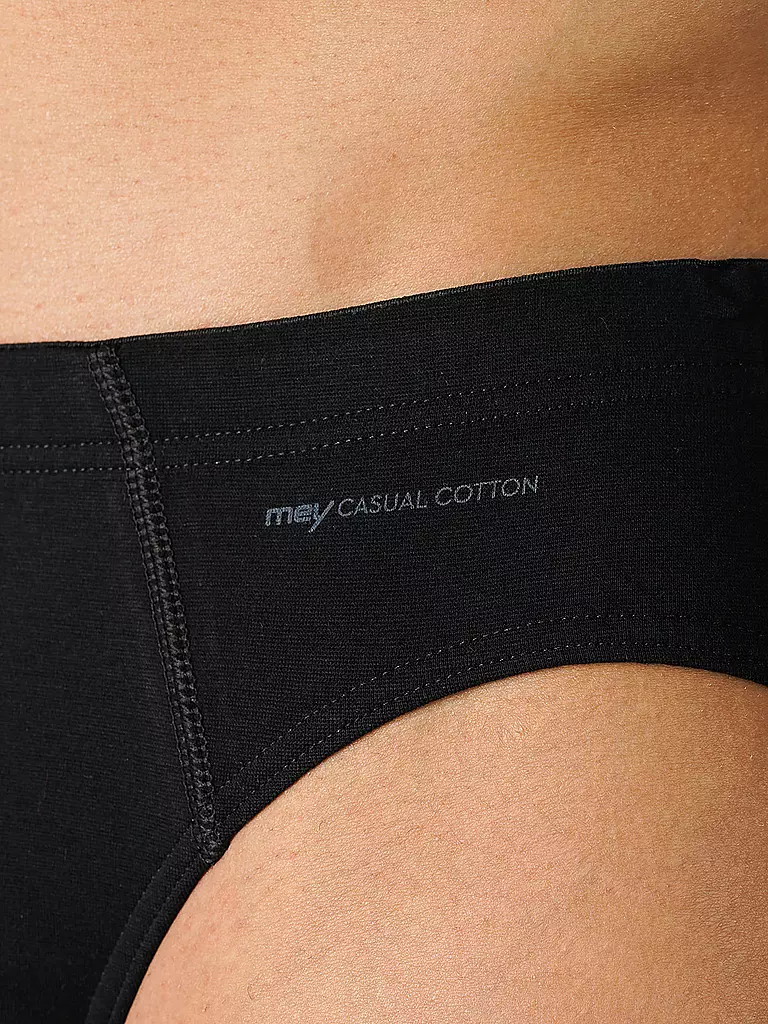 MEY | Slip Casual Cotton Nero | 