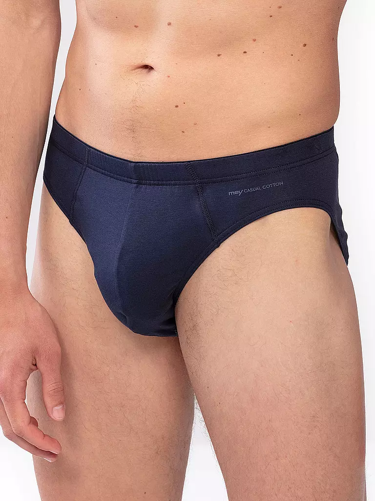 MEY | Slip CASUAL COTTON yacht blue | Blu