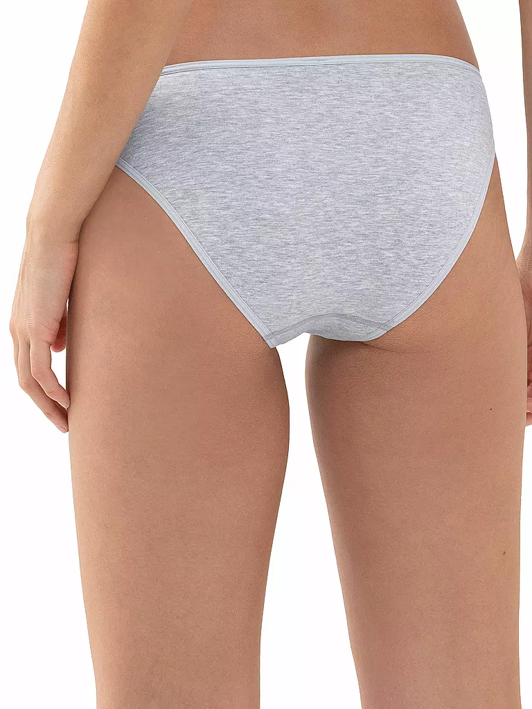 MEY | Slip COTTON PURE grigio chiaro melange |