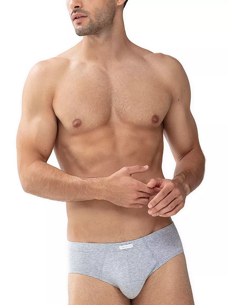 MEY | Slip grigio chiaro mélange | 