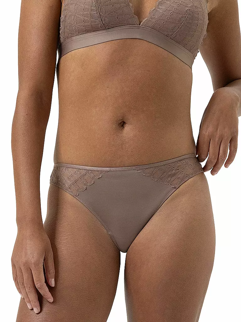 MEY | Slip POETRY TEMPTATION milk n coffee | Marrone chiaro