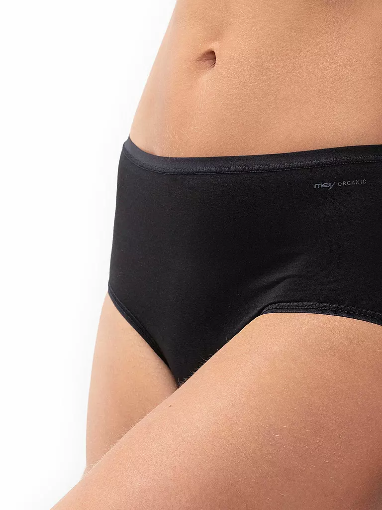 MEY | Slip SUPERFINE ORGANIC nero | 