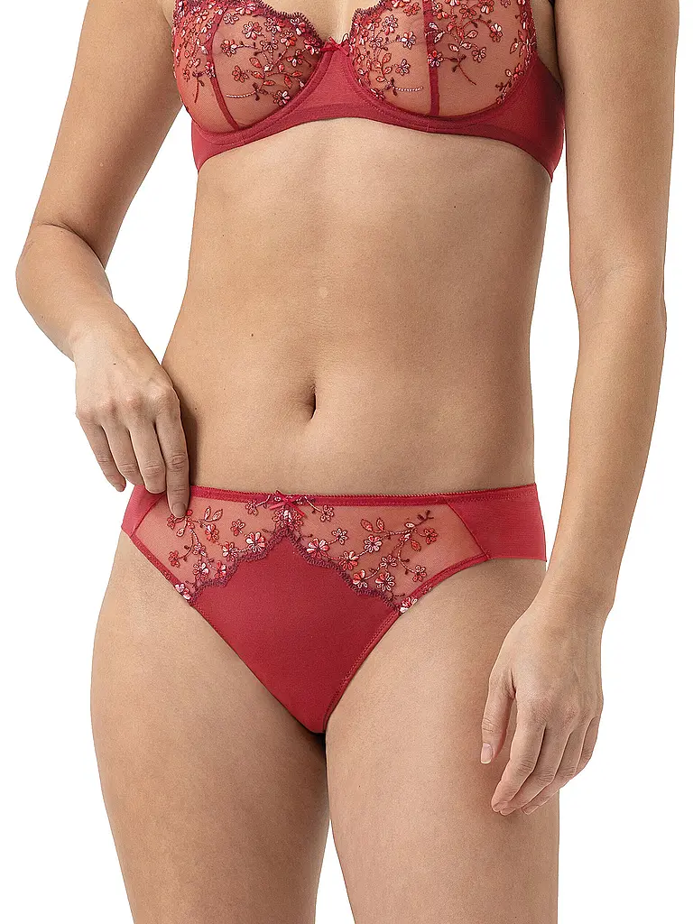 MEY | String DELIGHTFUL gala red | Rosso