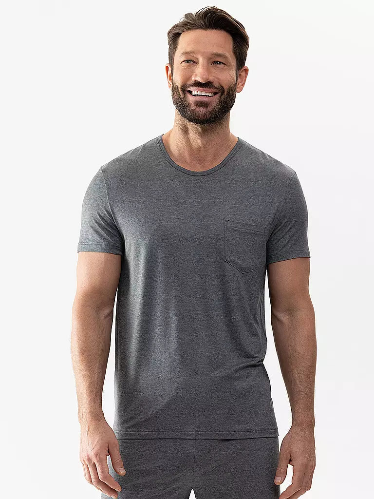 MEY | T-shirt da pigiama JEFFERSON quartz melange | Grigio