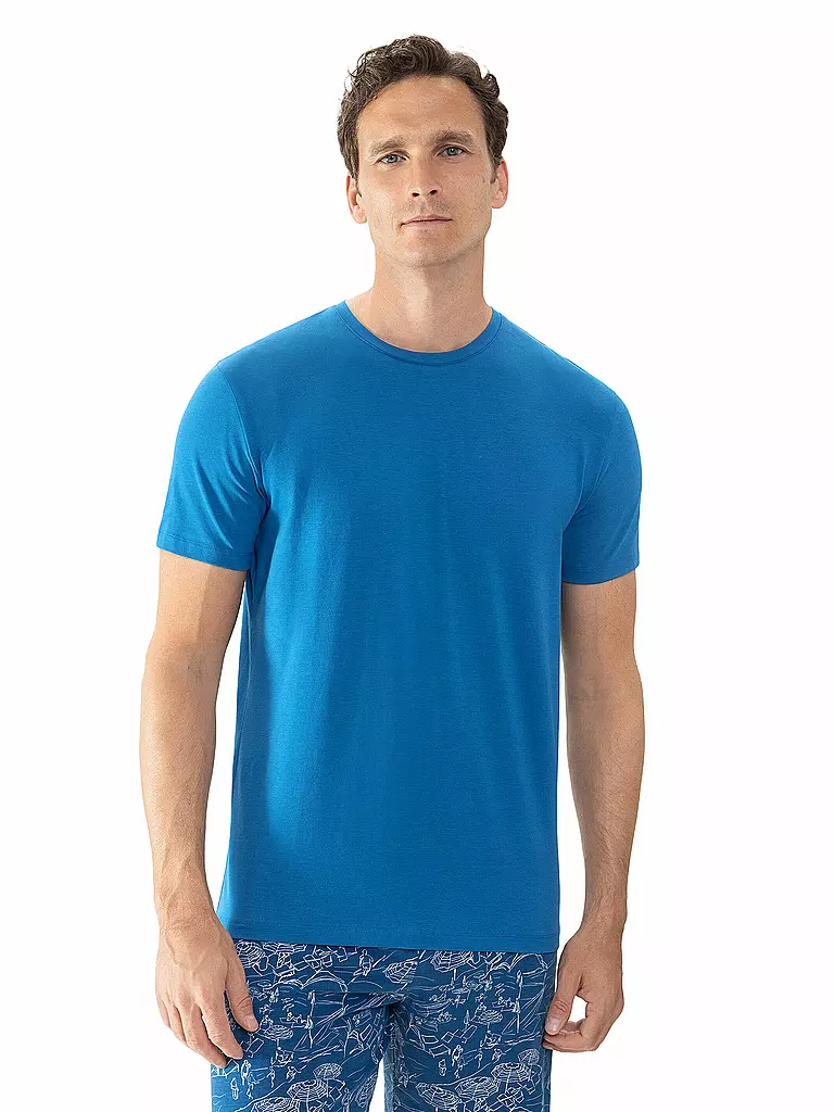 MEY | T-shirt da pigiama RELAX blu marea | Blu