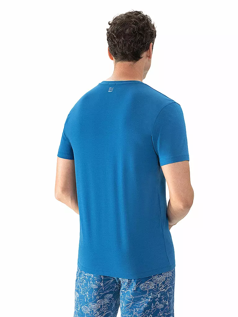 MEY | T-shirt da pigiama RELAX blu marea | 