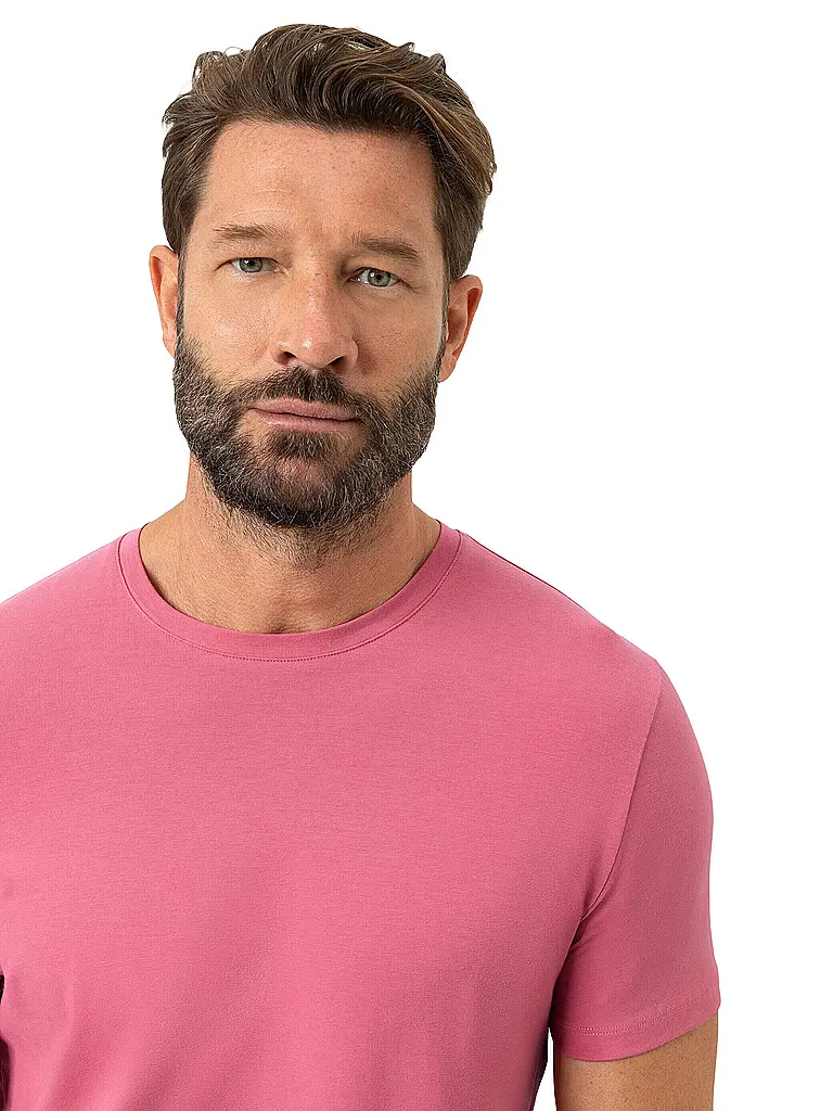 MEY | T-shirt da pigiama RELAX raspberry soda
Marchio: MEY
Colore: rosa
Categorie: Moda, Uomo

Lunghezza manica: Manica corta
Scollo: Girocollo
Materiale: Cotone, Stretch
Motivo: Tinta unita
Vestibilità (capispalla): Regular | Fucsia