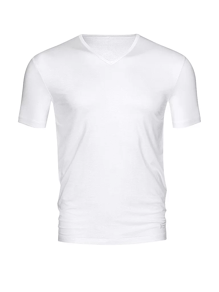 MEY | T-Shirt DRY COTTON bianco | Bianco