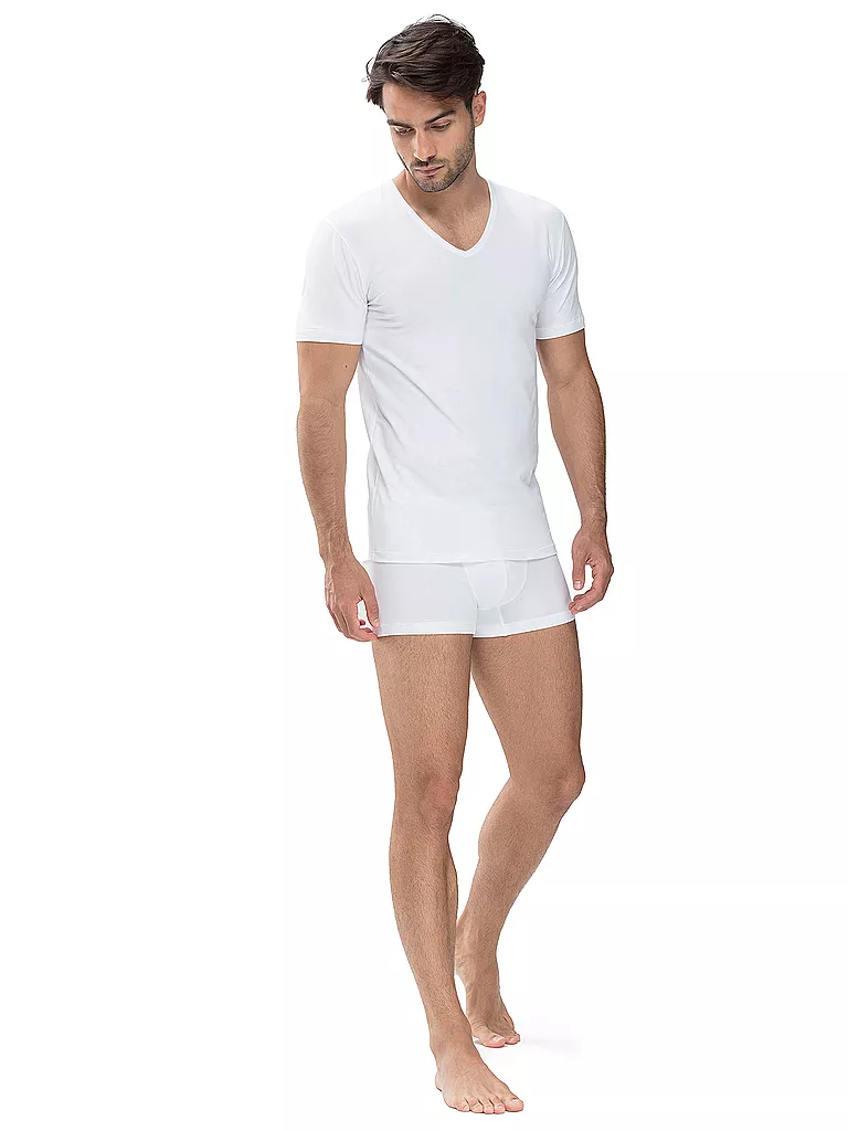 MEY | T-Shirt DRY COTTON bianco | Bianco