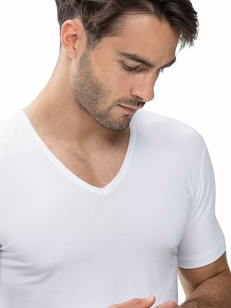 MEY | T-Shirt DRY COTTON bianco | 