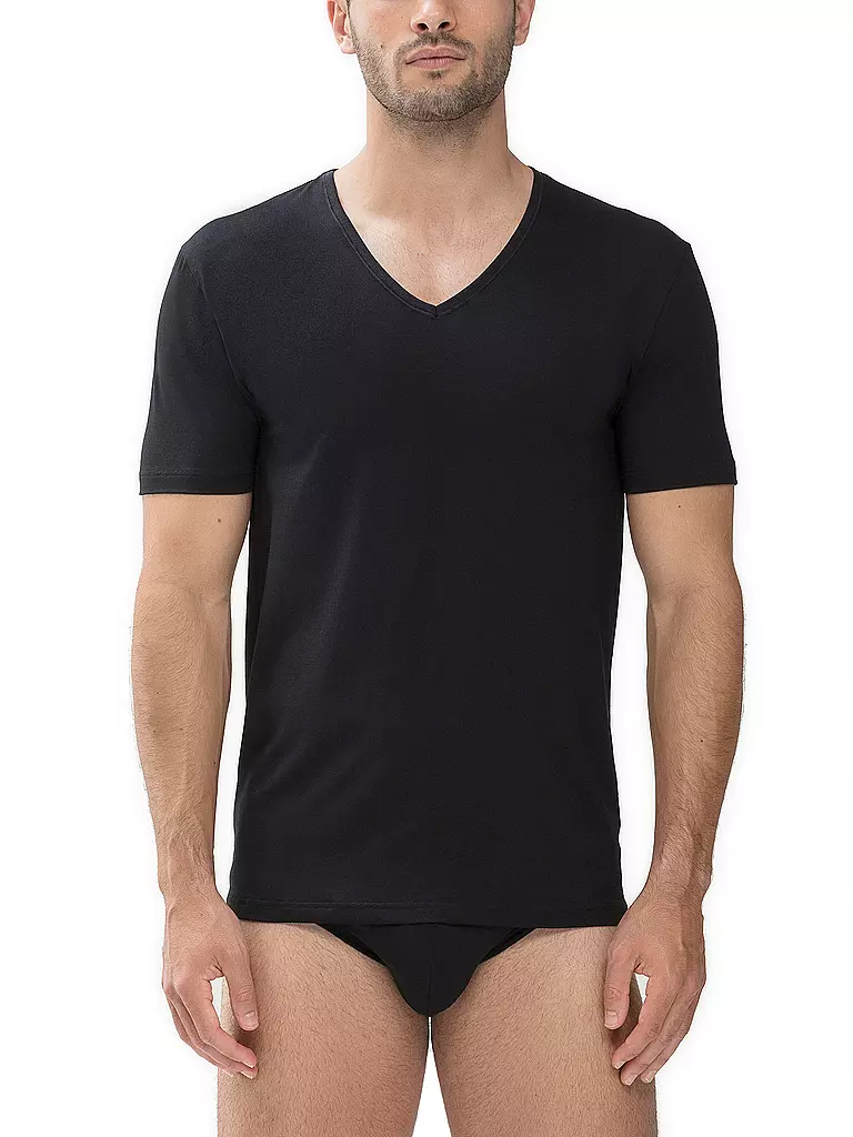 MEY | T-Shirt DRY COTTON nero | Nero