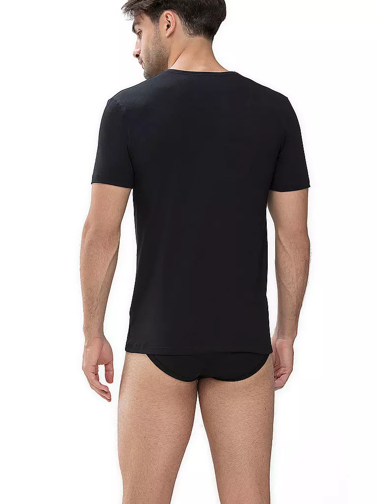 MEY | T-Shirt DRY COTTON nero | 